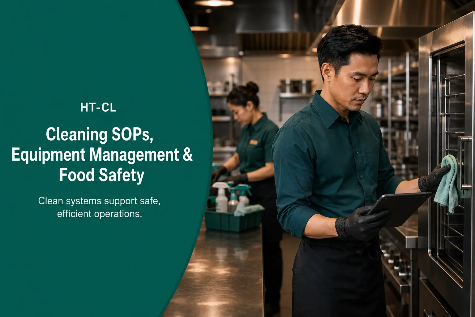 Cleaning SOPs, Equipment Management and Food Safety