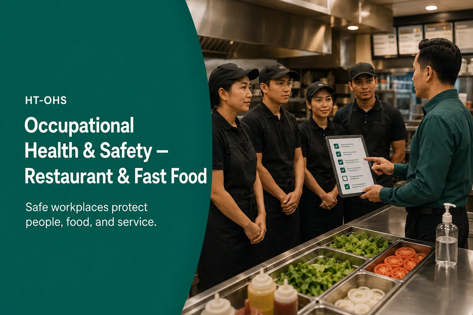 Occupational Health and Safety online training for restaurants